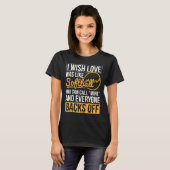 Ik wou dat liefde was als Softll Softll Speler Sof T-shirt (Voorkant volledig)