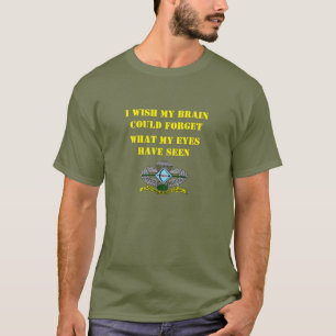 IK WOU DAT MIJN HERSENEN HET KONDEN VERGETEN T-SHIRT