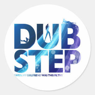 Ik wou dat mijn Vriendin zo dom was Ronde Sticker