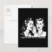 Ik wou dat we beter vreemden waren briefkaart (Voorkant / Achterkant)