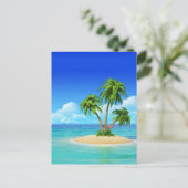 Ik wou dat we er waren briefkaart (Staand voorkant)