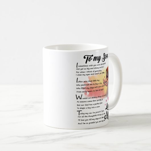 Ik wou soms dat je nog steeds was koffiemok (Voorkant rechts)