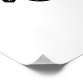 Ik Wove Wok en Woll Funny Chinese Wok Pun Poster (Hoek)