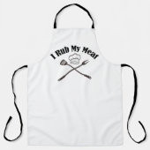 Ik wrijf mijn vlees schort (Voorkant)