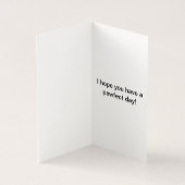 Ik Wuff Jou! Westie Verjaardagskaart Kaart (Binnen)