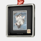 Ik wuz gunna giv yoo hug metalen ornament (Links)