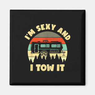 Ik Y En Ik Sleep Erin, Caravan Kamperen Rv Aanhang Magneet