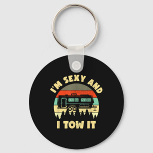 Ik Y En Ik Sleep Erin, Caravan Kamperen Rv Aanhang Sleutelhanger