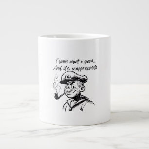 Ik yam wat ik yam en ongepaste klassieke luiaard D Grote Koffiekop