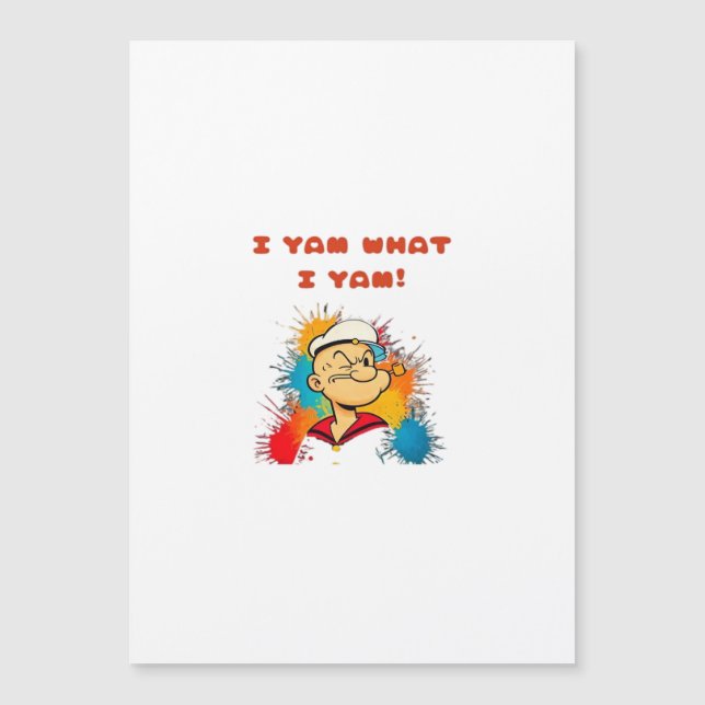 Ik Yam Wat Ik Yam Klassieke Luiaard Trendy (Voorkant)