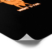 Ik Yam wat ik Yam Sweet Potato Thanksgiving Poster (Hoek)