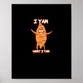 Ik Yam wat ik Yam Sweet Potato Thanksgiving Poster (Voorkant)