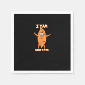 Ik Yam wat ik Yam Sweet Potato Thanksgiving Servet (Voorkant)
