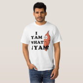 Ik Yam wat ik Yam T-shirt (Voorkant volledig)