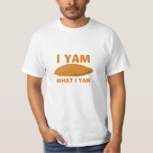 Ik Yam wat ik Yam T-shirt (Voorkant)