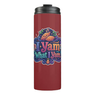 Ik Yam Wat Ik Yam T-shirt Thermosbeker