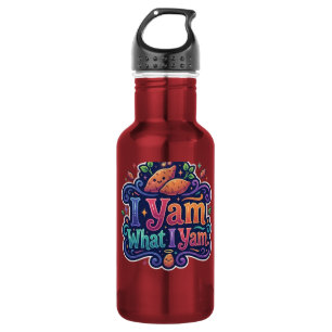 Ik Yam Wat Ik Yam T-Shirt Waterfles