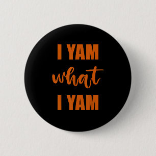 Ik Yam Wat Ik Yam Thanksgiving Matching Familie To Ronde Button 5,7 Cm