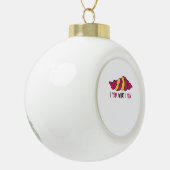 Ik Yam Wat Ik Yam Zoete Aardappel Keramische Bal Ornament (Links)