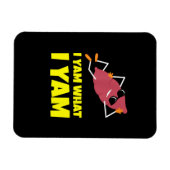 Ik Yam Wat Ik Yam Zoete Aardappel Thanksgiving Lui Magneet (Horizontaal)