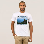 Ik zag Bigfoot-Great Smoky Mountains Fited T shirt (Voorkant volledig)