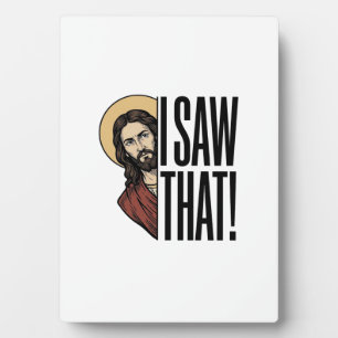 Ik zag dat grappige religieuze gluurder grafisch o fotoplaat