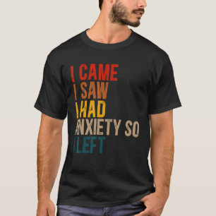 Ik zag dat ik bang was, dus ik liet de Humor achte T-shirt