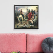 Ik zag dat ik Caesar Canvas had overgenomen Afdruk (Insitu (Woonkamer))