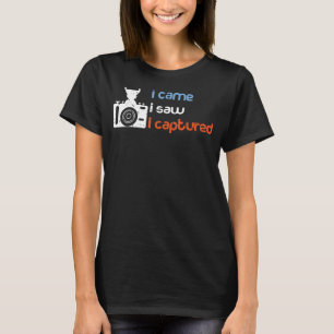 Ik zag dat ik cameraman fotografie nam... t-shirt