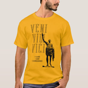 Ik zag dat ik Veni Vidi Vici Mannen veroverde T-shirt