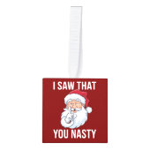 Ik zag dat je een akelige grappige kerst hebt decoratie (Voorkant)