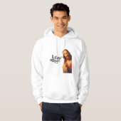 Ik zag dat, Jezus Art, ik zag die Jezus Hoodie (Voorkant volledig)