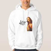 Ik zag dat, Jezus Art, ik zag die Jezus Hoodie (Voorkant)