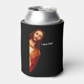 Ik zag dat Jezus dubbelzijdig zwart was Blikjeskoeler
