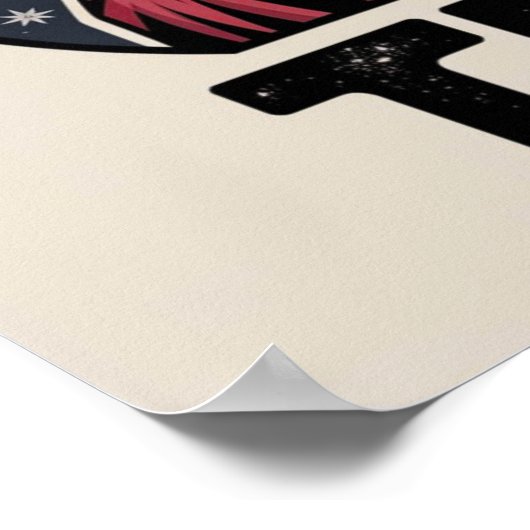 Ik zag dat, Jezus kijkend, ik zag dat Jezus mij Poster (Hoek)