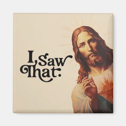 Ik Zag Dat, Jezus Kunst, Ik Zag Dat Jezus Magneet (Voorkant)
