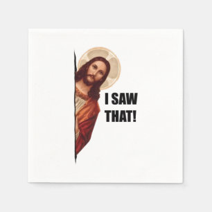 Ik zag dat, Jezus Kunst, Ik zag dat Jezus  Servet