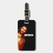 Ik zag dat Jezus Luggage Label reisde Bagagelabel (Voorkant verticaal)