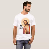 Ik zag dat, Jezus zag dat - Grappige Jezus Meme T-shirt (Voorkant volledig)