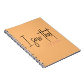 Ik zag dat karma notitieboek (Rechterzijde)