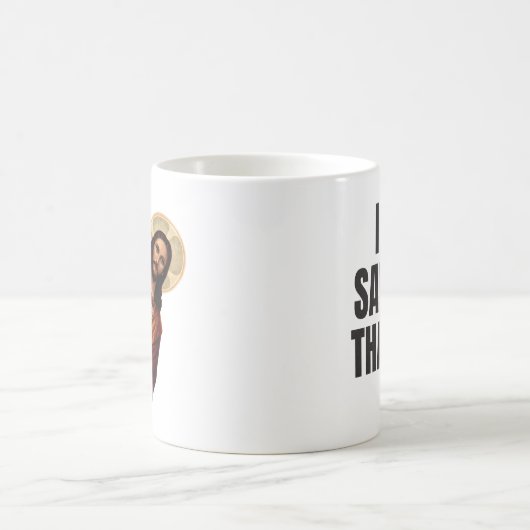 Ik zag dat koffiemok (Center)