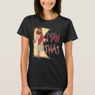 Ik zag dat Meme Jesus Christelijk was T-shirt