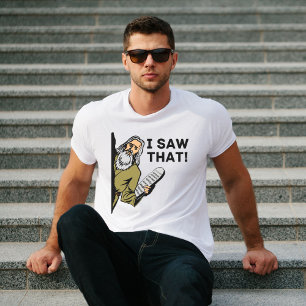 Ik zag dat - Moses Meme, Joodse Humor T-shirt