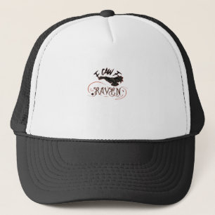 Ik Zag De Raven Gotische Kunst Horror Klassieker R Trucker Pet