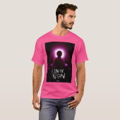 Ik zag de tv gloeien t-shirt (Voorkant volledig)