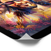 Ik zag die grappige Jesus Meme Easter Christelijk  Poster (Hoek)