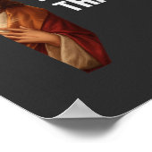 Ik Zag Die Jezus Meme Poster (Hoek)