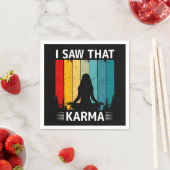 Ik zag die karma servet (Insitu)