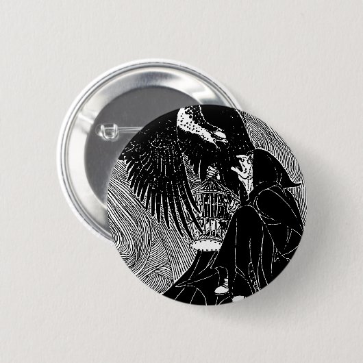 Ik zag drie heksen Button (Voorkant /achterkant)