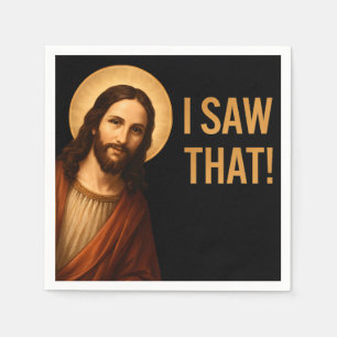 Ik zag een Christelijk citaat van Jesus Funny Servet